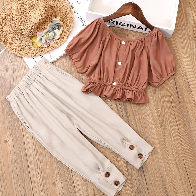 Girls Clothing Set Summer Children Short Sleeve T-shirt And Pants Suits Tracksuit For Kids Outfit Fashion Baby Girl Clothes Sets
Girls Clothing Set Summer Children Short Sleeve T-shirt And Pants Suits Tracksuit For Kids Outfit Fashion Baby Girl Clothes Sets