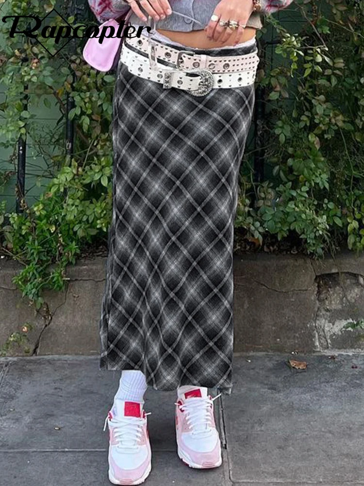 Rapcopter Striped Plaid y2k Long Skirts Vintage Prepply Harajuku Cute Midi Skirts Women Grey Pleated Skirts Holiday Beach Korean
Rapcopter Striped Plaid y2k Long Skirts Vintage Prepply Harajuku Cute Midi Skirts Women Grey Pleated Skirts Holiday Beach Korean