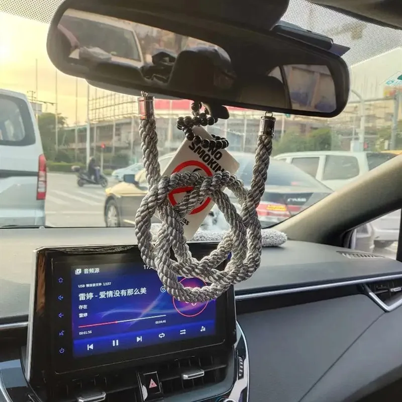 Автомобильные украшения, универсальный Золотой веревочный узел хризантем, женское украшение для интерьера
Автомобильные украшения, универсальный Золотой веревочный узел хризантем, женское украшение для интерьера