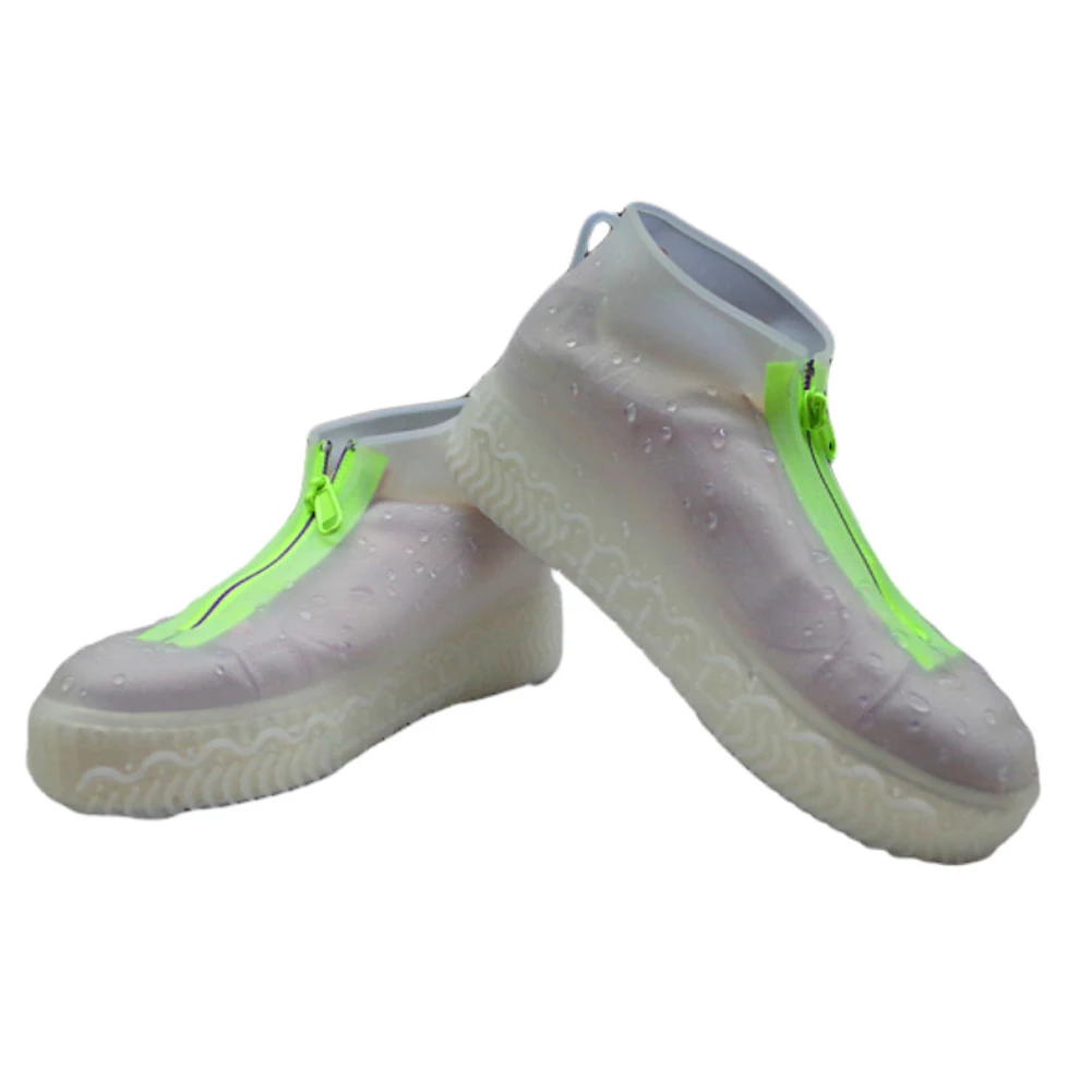 1 Pair Shoe Cover Zipper Protective Foot Wear Portable Travel Elastic Rain Boots Waterproof Silicone Reusable Outdoor Non Slip
1 Pair Shoe Cover Zipper Protective Foot Wear Portable Travel Elastic Rain Boots Waterproof Silicone Reusable Outdoor Non Slip