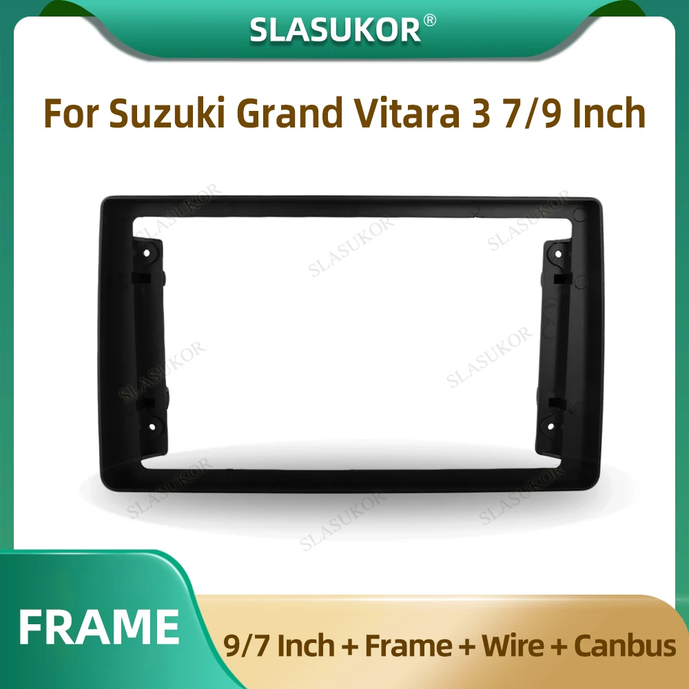 7/9 дюймов для Suzuki Grand Vitara 3 2005 -2015 Автомобильная радиоустановка, автомобильная радиопанель, Проволочная втулка, рамка, приборная панель, ориги...
7/9 дюймов для Suzuki Grand Vitara 3 2005 -2015 Автомобильная радиоустановка, автомобильная радиопанель, Проволочная втулка, рамка, приборная панель, ориги...