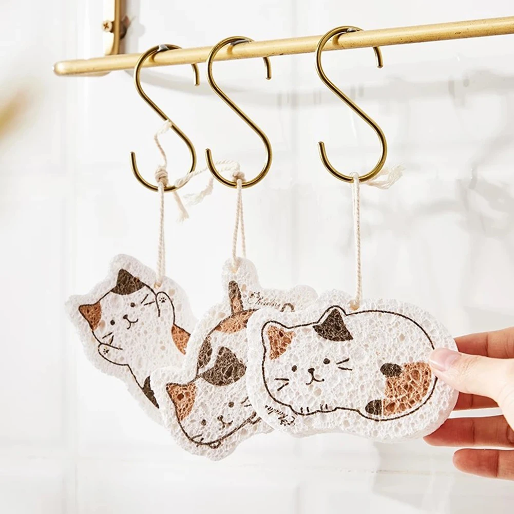 Non-Stick Cartoon Wood Pulp Cotton Sponge Compressed Oil Dish Towel Multifunc Kitchen Rag Sponge Dishwashing Cleaning Towel
Non-Stick Cartoon Wood Pulp Cotton Sponge Compressed Oil Dish Towel Multifunc Kitchen Rag Sponge Dishwashing Cleaning Towel