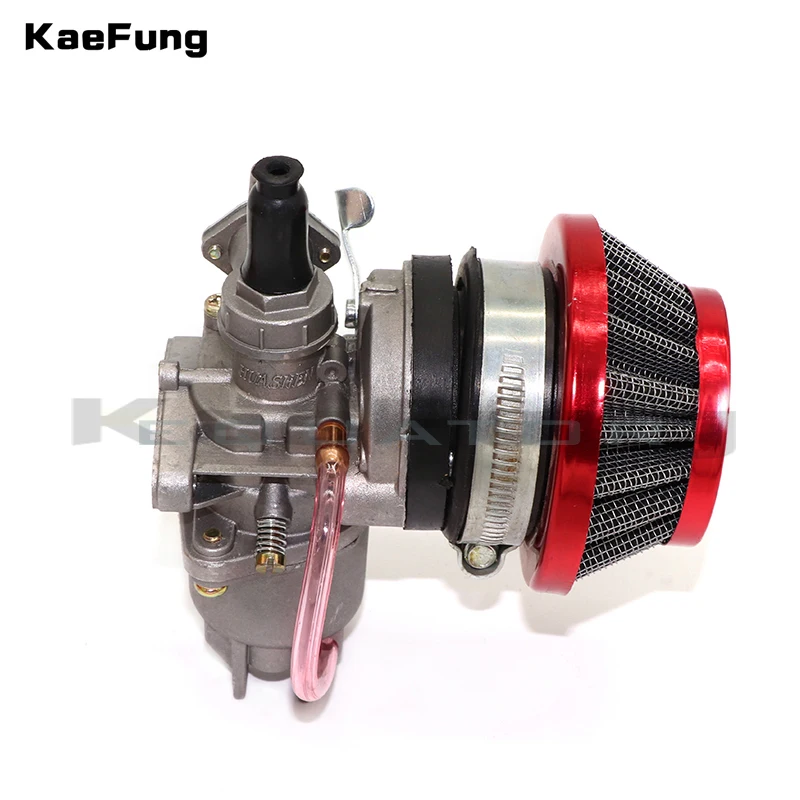 Carburetor Carb Carby + Steel 44mm Air Filter Red Stack for 47cc 49cc Mini Moto Dirt Pocket Bike ATV Quad Go Kart Minimoto
Carburetor Carb Carby + Steel 44mm Air Filter Red Stack for 47cc 49cc Mini Moto Dirt Pocket Bike ATV Quad Go Kart Minimoto