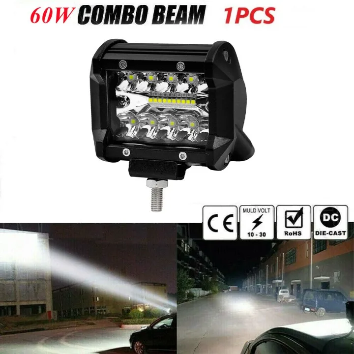 Car LED Work Light 12V 60W Bar Flood Spot Lights Driving Lamp For Offroad Auto Truck SUV Boats Super Bright Car Accessories
Car LED Work Light 12V 60W Bar Flood Spot Lights Driving Lamp For Offroad Auto Truck SUV Boats Super Bright Car Accessories