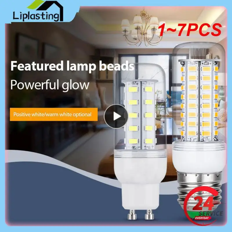 

1~7PCS 5730 E27 LED Light Corn Lamp Energy Saving Lights Led Lamp 110V 220V Lampada Candle Ampoule LED Corn Light Bulbs