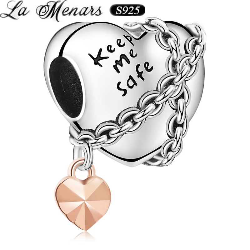 La Menars New 925 Sterling Silver Love Lettering Heart Shape Beads Fit Women Bracelets DIY Jewelry Fashion Holiday Gift
La Menars New 925 Sterling Silver Love Lettering Heart Shape Beads Fit Women Bracelets DIY Jewelry Fashion Holiday Gift