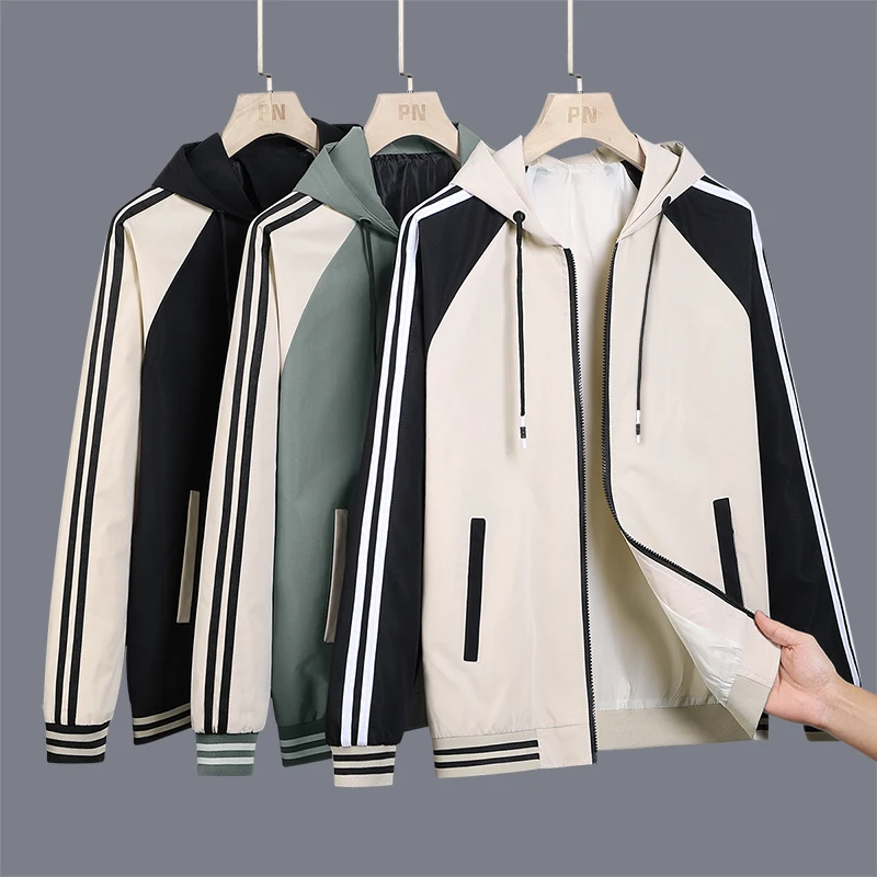 Autumn Spring Men's Bomber Zipper Jacket Men Casual Fashion Streetwear Hip Hop Loose Baseball Coats 2023 New Brand Male Clothing
Autumn Spring Men's Bomber Zipper Jacket Men Casual Fashion Streetwear Hip Hop Loose Baseball Coats 2023 New Brand Male Clothing