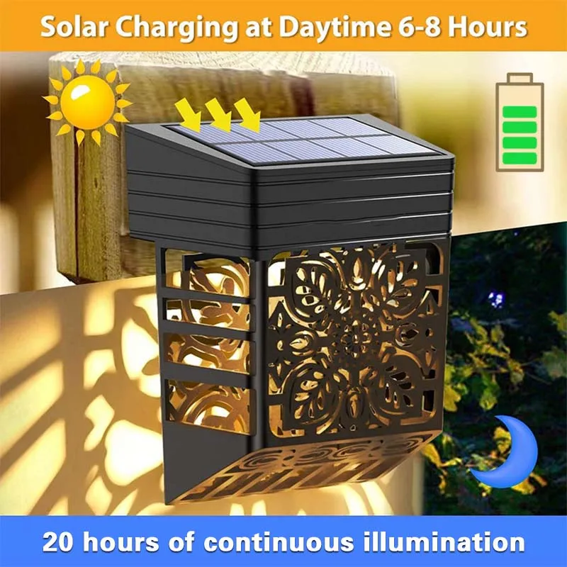 Solar LED Wall Light Outdoor Waterproof Garden Decor Lights for Balcony Fence Home Decor Lamps Outdoor Solar Garden Wall Lamp
Solar LED Wall Light Outdoor Waterproof Garden Decor Lights for Balcony Fence Home Decor Lamps Outdoor Solar Garden Wall Lamp