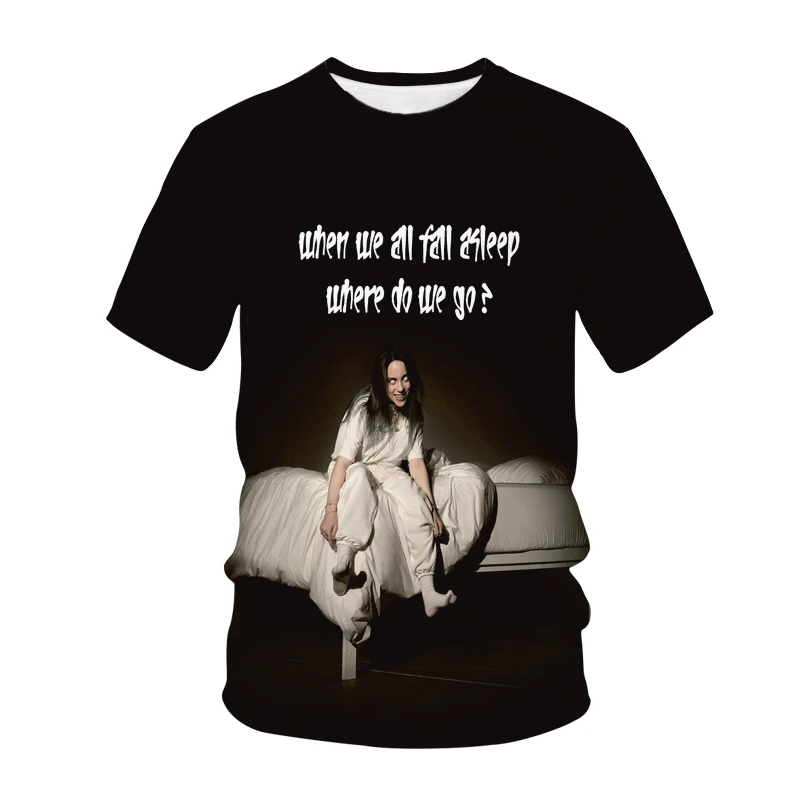 2022 Trend Men's and Women's Clothing, 3D Printed Music Billie Pattern, K-Pop, Street Fashion, Oversized T-Shirts,Crew Neck Tops
2022 Trend Men's and Women's Clothing, 3D Printed Music Billie Pattern, K-Pop, Street Fashion, Oversized T-Shirts,Crew Neck Tops