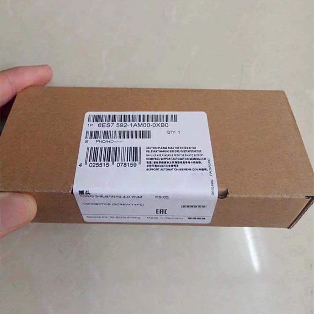 For Siemens 6ES7 592-1AM00-0XB0 Front Connector Module 6ES7592-1AM00-0XB0
For Siemens 6ES7 592-1AM00-0XB0 Front Connector Module 6ES7592-1AM00-0XB0