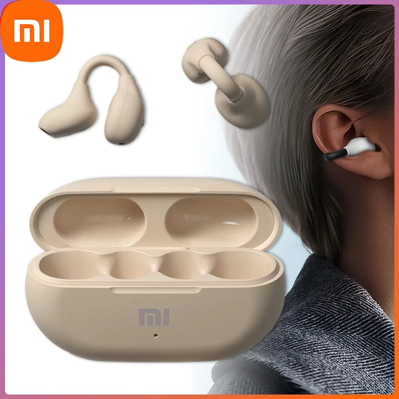 Беспроводные наушники Xiaomi Bluetooth 5,3 с зажимом для ушей, наушники с костной проводимостью, спортивные наушники, наушники с крючком для звонков и микрофоном
Беспроводные наушники Xiaomi Bluetooth 5,3 с зажимом для ушей, наушники с костной проводимостью, спортивные наушники, наушники с крючком для звонков и микрофоном
