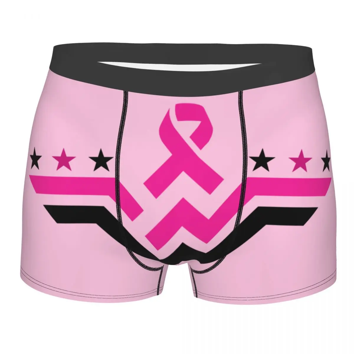 Breast Cancer Awareness Boxer Shorts Men 3D Print Male Breathbale Underwear Panties Briefs 
Breast Cancer Awareness Boxer Shorts Men 3D Print Male Breathbale Underwear Panties Briefs