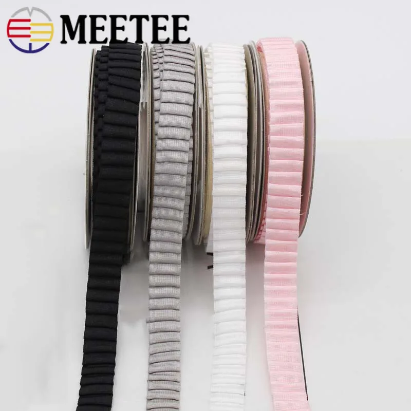 8meter 13mm Pleated Elastic Band Shoulder Strap Children Shoes Elastic Lace Webbing DIY Baby Hair Sewing Ribbon Tape Accessories 
8meter 13mm Pleated Elastic Band Shoulder Strap Children Shoes Elastic Lace Webbing DIY Baby Hair Sewing Ribbon Tape Accessories