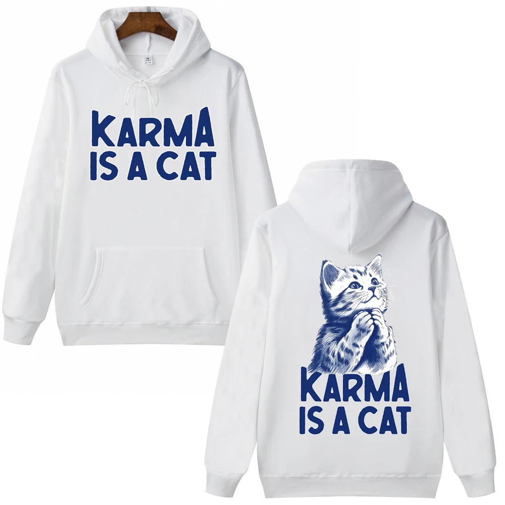 Karma Is A Cat Taylor Hoodie Man Woman Harajuku Pullover Tops Sweatshirt Fans Gift
Karma Is A Cat Taylor Hoodie Man Woman Harajuku Pullover Tops Sweatshirt Fans Gift
