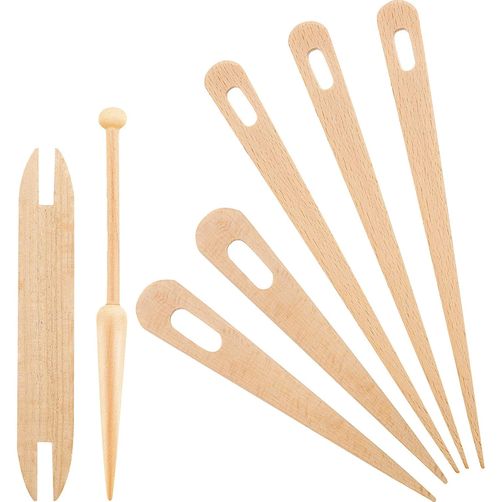 Tapestry Weaving Accessories Set Wood Hand Loom Sticks Set Handcraft Crochet Tools For DIY Wooden Crochet Needles Kit
Tapestry Weaving Accessories Set Wood Hand Loom Sticks Set Handcraft Crochet Tools For DIY Wooden Crochet Needles Kit