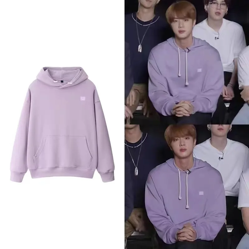 2022 Fashion New Product KPOP Youth League Jin Shuozhen JIN Same Style Taro Purple Loose Printed Hoodie Sports Sweater Supply
2022 Fashion New Product KPOP Youth League Jin Shuozhen JIN Same Style Taro Purple Loose Printed Hoodie Sports Sweater Supply