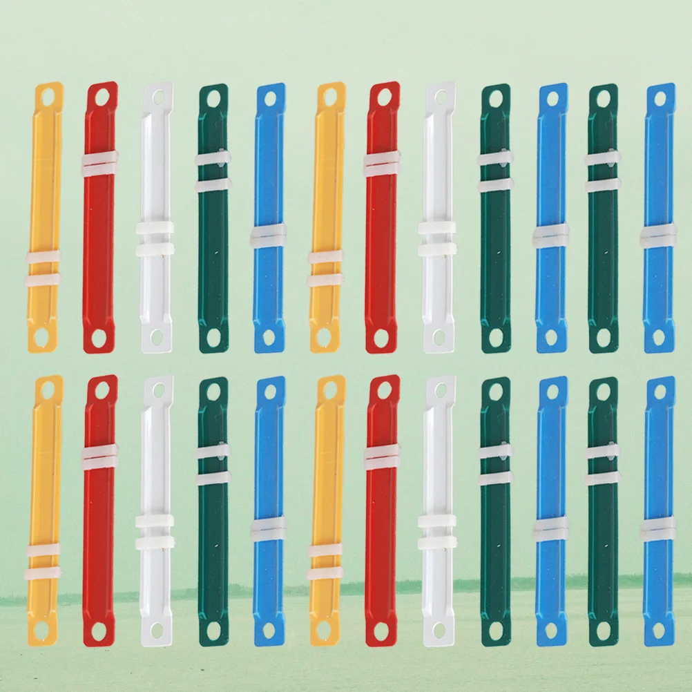 100 Pcs Stationery Storage Supplies File Folders The Paper Fasteners Plastic Binding Clips 
100 Pcs Stationery Storage Supplies File Folders The Paper Fasteners Plastic Binding Clips