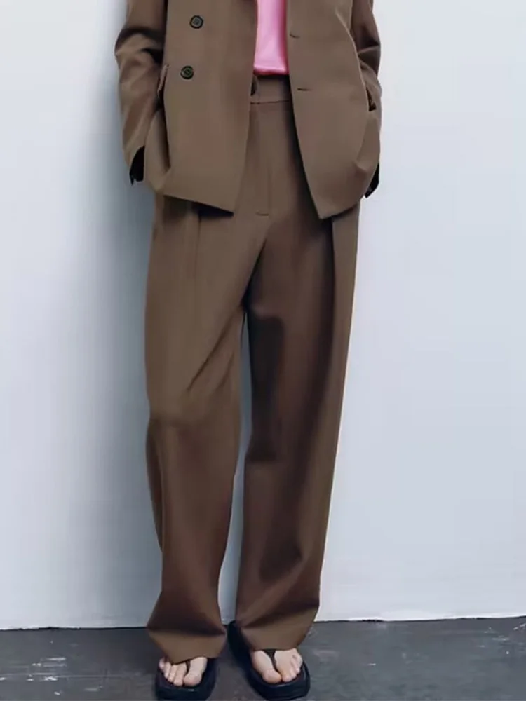 Kumsvag 2023 New Women Spring Wide Leg Pants Fashion Loose Solid Pockets Female Elegant Street Pant Trousers Clothing
Kumsvag 2023 New Women Spring Wide Leg Pants Fashion Loose Solid Pockets Female Elegant Street Pant Trousers Clothing