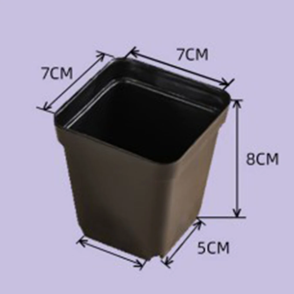 10 PCS Colorful Square Nursery Flower Pots Plastic Plant Pot With Nursery Boxs Transplant Flowers Tray For Home Garden
10 PCS Colorful Square Nursery Flower Pots Plastic Plant Pot With Nursery Boxs Transplant Flowers Tray For Home Garden