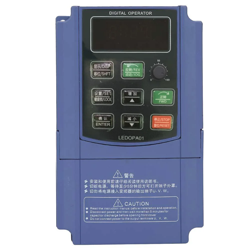 380V 3.7KW Three Phase Input Three Phase Output Frequency Converter VFD Inverter
380V 3.7KW Three Phase Input Three Phase Output Frequency Converter VFD Inverter