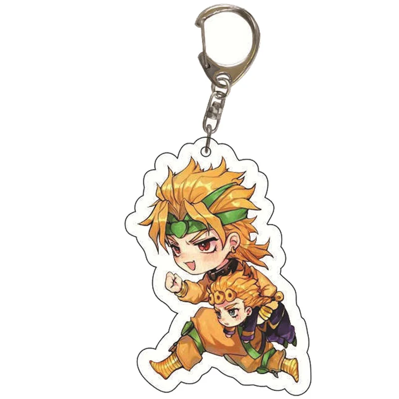 Hot Anime JoJo's Bizarre Adventure Keychains For Women Men Acrylic Key Chain Ring Jewelry Trendy Teen Child Commics Fans Gifts
Hot Anime JoJo's Bizarre Adventure Keychains For Women Men Acrylic Key Chain Ring Jewelry Trendy Teen Child Commics Fans Gifts