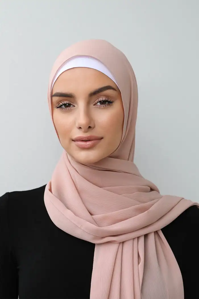 2022 Trendy Women's Pleated Hijab Heavy Chiffon Scarf Wrap Solid Color Shawls Headband Muslim Hijabs Headscarf New 
2022 Trendy Women's Pleated Hijab Heavy Chiffon Scarf Wrap Solid Color Shawls Headband Muslim Hijabs Headscarf New
