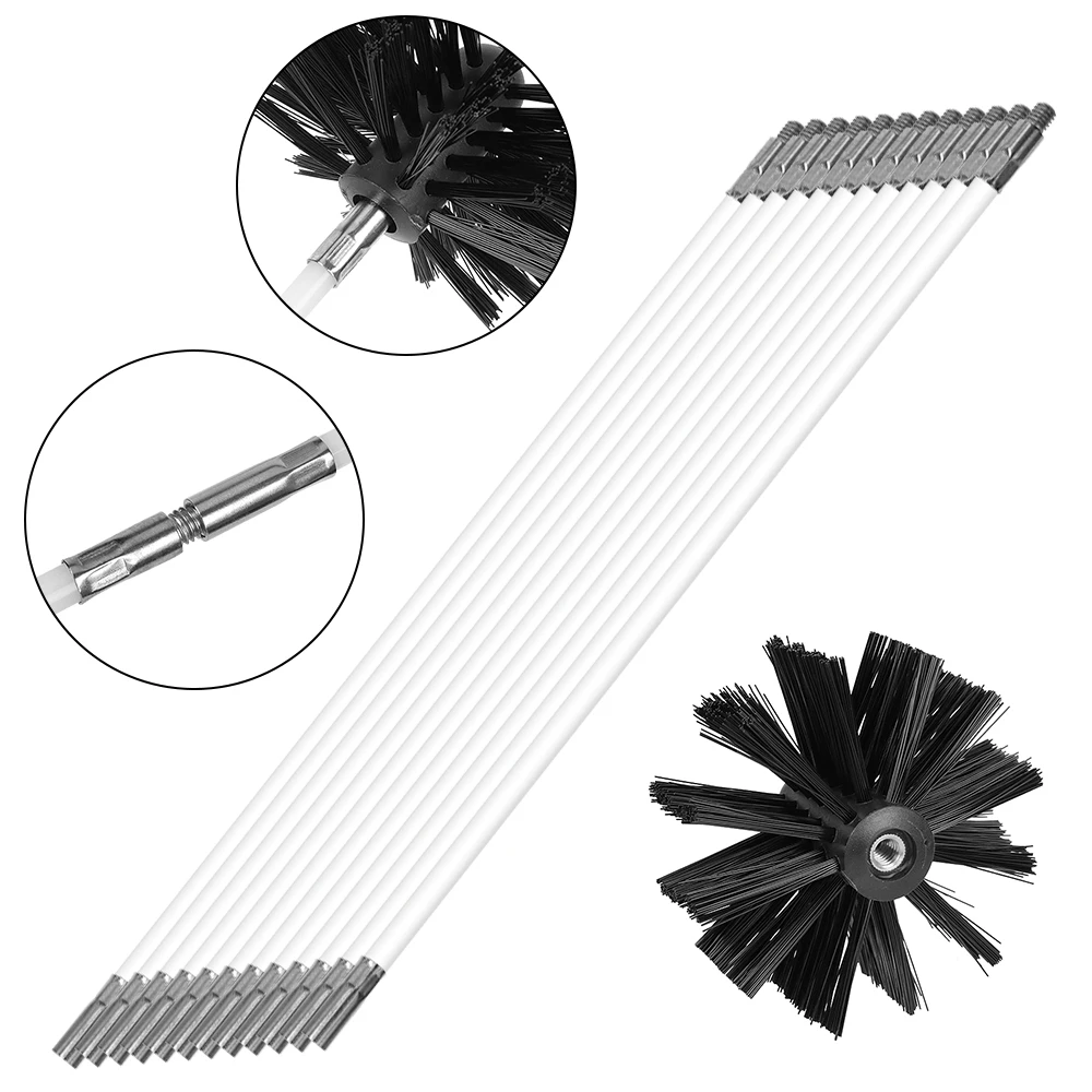 For Fireplace Chimney Rotary Inner Wall Cleaning Brush Long Rods and Brush Head Chimney Sweep Sweeping Cleaning Tool
For Fireplace Chimney Rotary Inner Wall Cleaning Brush Long Rods and Brush Head Chimney Sweep Sweeping Cleaning Tool