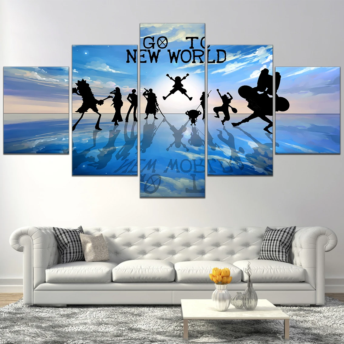 Anime Poster One Piece Luffy Modern 5 Pieces Prints Canvas Painting Wall Art Go To New World Pictures For Living Room Home Decor
Anime Poster One Piece Luffy Modern 5 Pieces Prints Canvas Painting Wall Art Go To New World Pictures For Living Room Home Decor