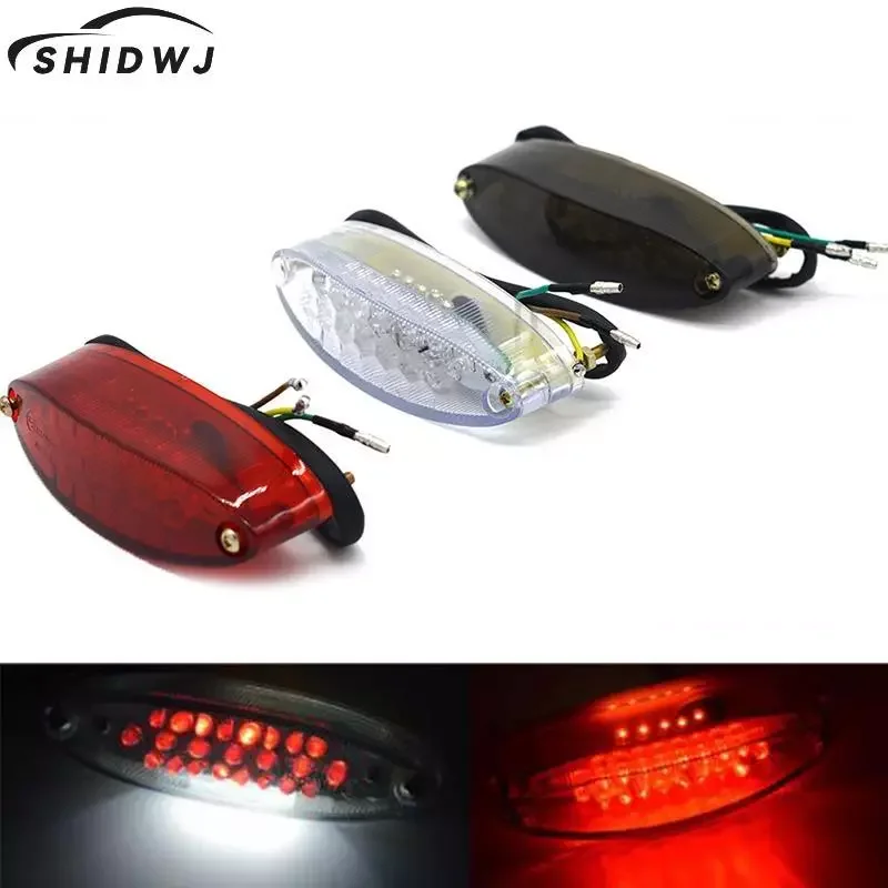 28 LEDs 3W 12V Motorcycle Rear Light Led Bike Rear Tail Stop Brake Ellipse Light Easy To Mount Directly Bolt On 12cmx3.5cm
28 LEDs 3W 12V Motorcycle Rear Light Led Bike Rear Tail Stop Brake Ellipse Light Easy To Mount Directly Bolt On 12cmx3.5cm