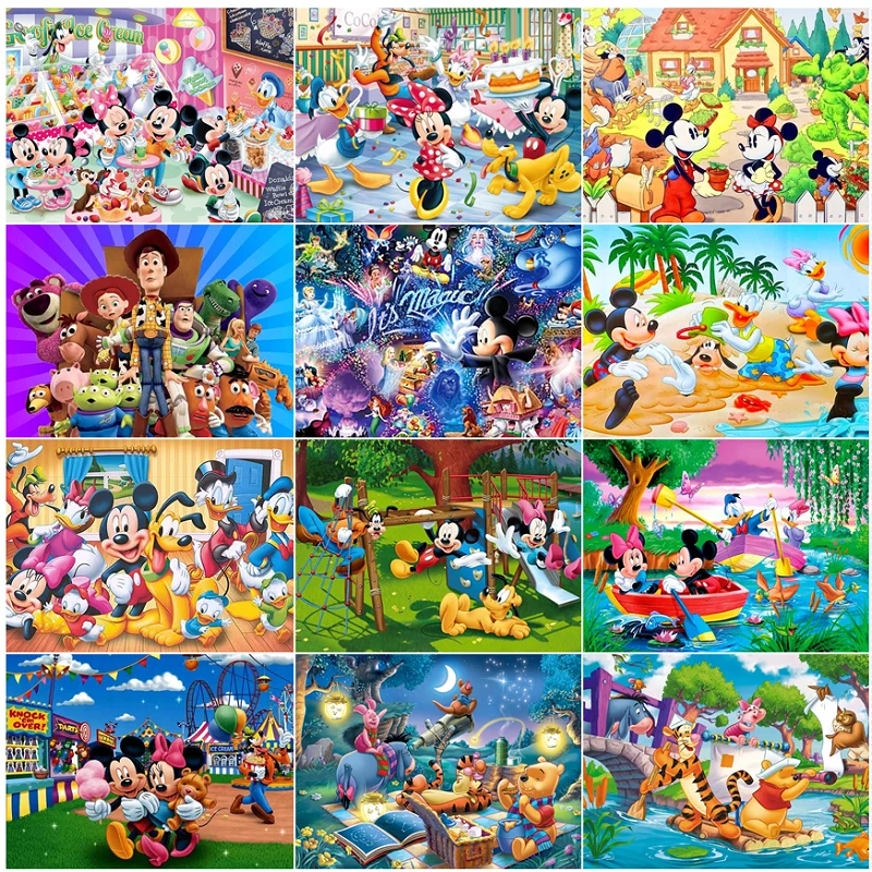 Алмазная живопись Disney, Микки Маус, Дональд Дак, Мультяшные персонажи, алмазная вышивка, мозаика, Набор для вышивки крестиком, подарок, домашн...
Алмазная живопись Disney, Микки Маус, Дональд Дак, Мультяшные персонажи, алмазная вышивка, мозаика, Набор для вышивки крестиком, подарок, домашн...