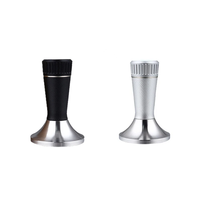 2-In-1 Stainless Steel Coffee Powder Press Hammer Cloth Powder Needle Stirrer Reticulated 58.3Mm-Black 
2-In-1 Stainless Steel Coffee Powder Press Hammer Cloth Powder Needle Stirrer Reticulated 58.3Mm-Black