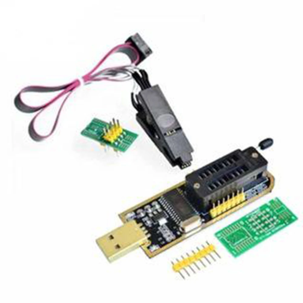 CH341A 24 25 Series EEPROM Flash BIOS USB Programmer SOIC8 SOP8 Flash Chip IC Test Clip Socket Adapter USB Motherboard
CH341A 24 25 Series EEPROM Flash BIOS USB Programmer SOIC8 SOP8 Flash Chip IC Test Clip Socket Adapter USB Motherboard