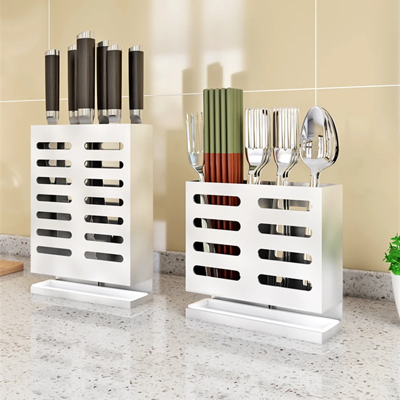 Silvery Aluminum Alloy Wall Mounted Stand Knife Holder Cutlery Storage Rack Spoon Forks Organizer Container with Drying Drainer
Silvery Aluminum Alloy Wall Mounted Stand Knife Holder Cutlery Storage Rack Spoon Forks Organizer Container with Drying Drainer