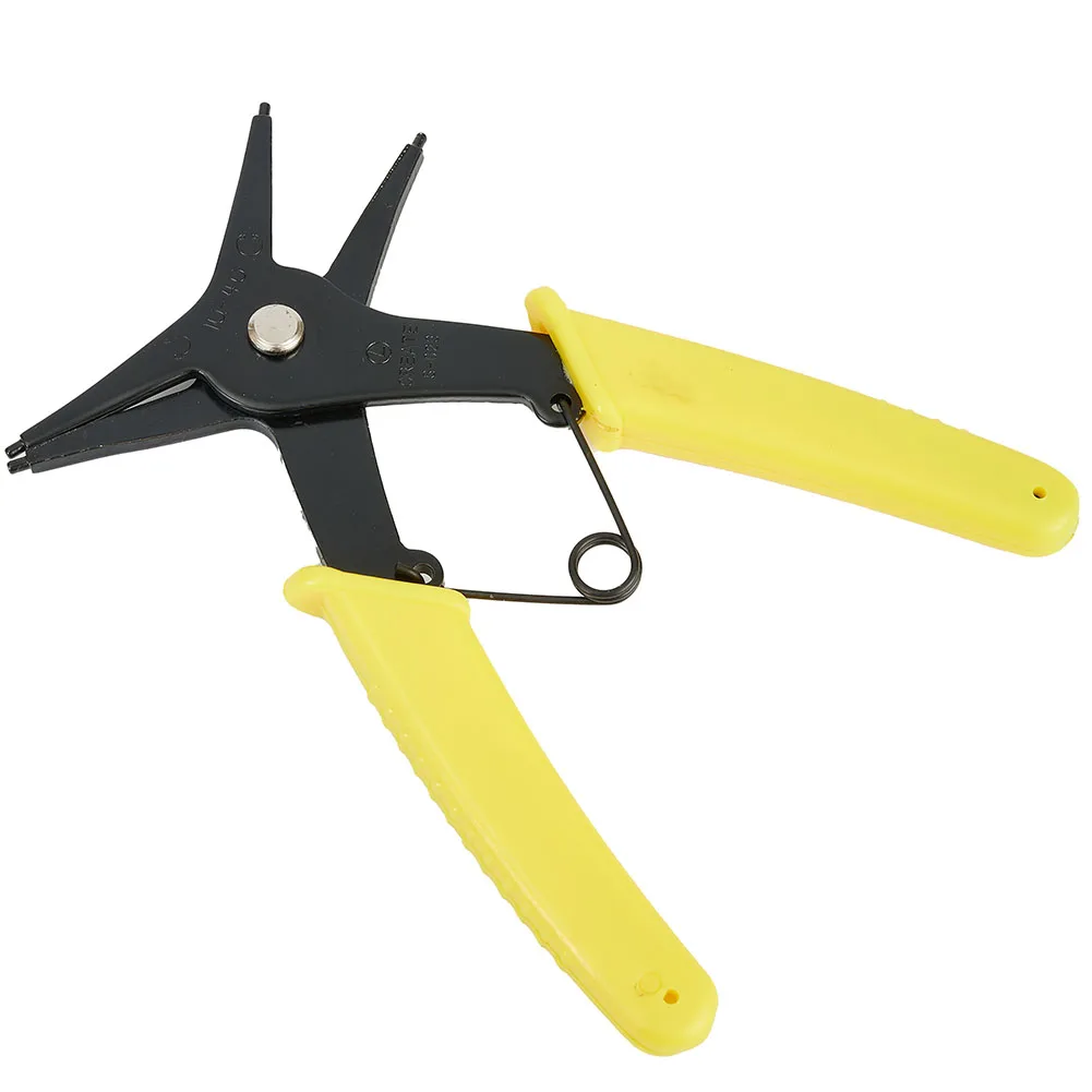 Internal And External Circlip Plier Retaining Ring Pliers Two-In-One Ring Pliers Fit Handcraft Beadwork Repair
Internal And External Circlip Plier Retaining Ring Pliers Two-In-One Ring Pliers Fit Handcraft Beadwork Repair