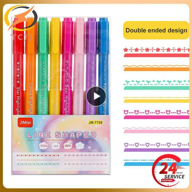 Double Pointed Pen Multifunctional Colorful Colored Curve Pen Environmentally Friendly Material Fluorescent Pen
Double Pointed Pen Multifunctional Colorful Colored Curve Pen Environmentally Friendly Material Fluorescent Pen