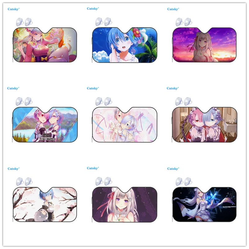 Универсальный солнцезащитный козырек на лобовое стекло автомобиля, Re:ZERO-start Life in other World Print Sun Shield Protector, складные солнцезащитные козырьки
Универсальный солнцезащитный козырек на лобовое стекло автомобиля, Re:ZERO-start Life in other World Print Sun Shield Protector, складные солнцезащитные козырьки