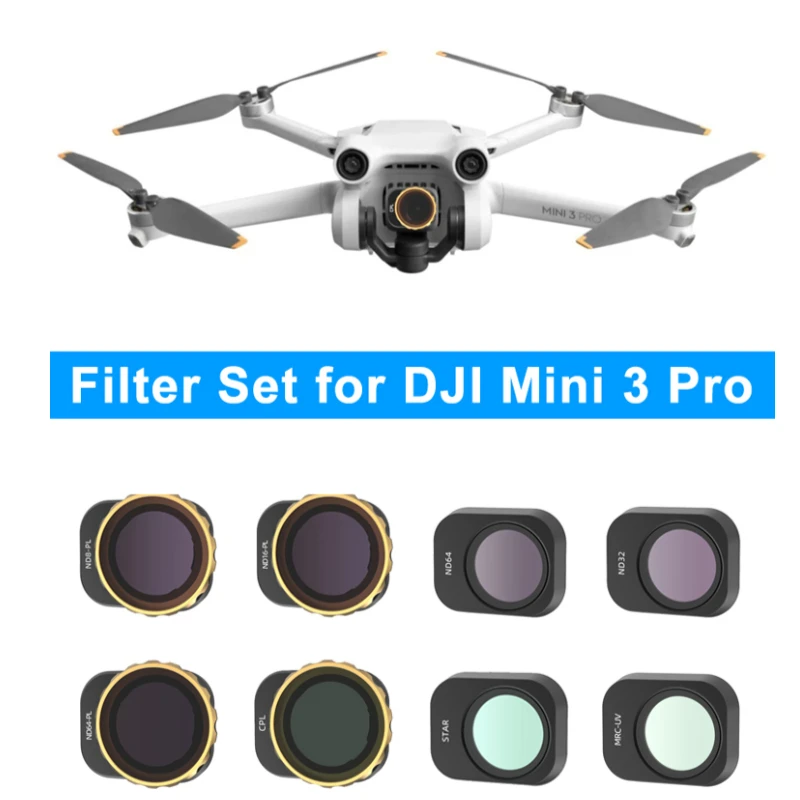 Filter Lens MC UV CPL Star Night ND ND8 ND16 ND32 ND64 ND256 ND1000 Streaks Yellow For DJI Mavic Mini 3 Pro Drone Accessories
Filter Lens MC UV CPL Star Night ND ND8 ND16 ND32 ND64 ND256 ND1000 Streaks Yellow For DJI Mavic Mini 3 Pro Drone Accessories