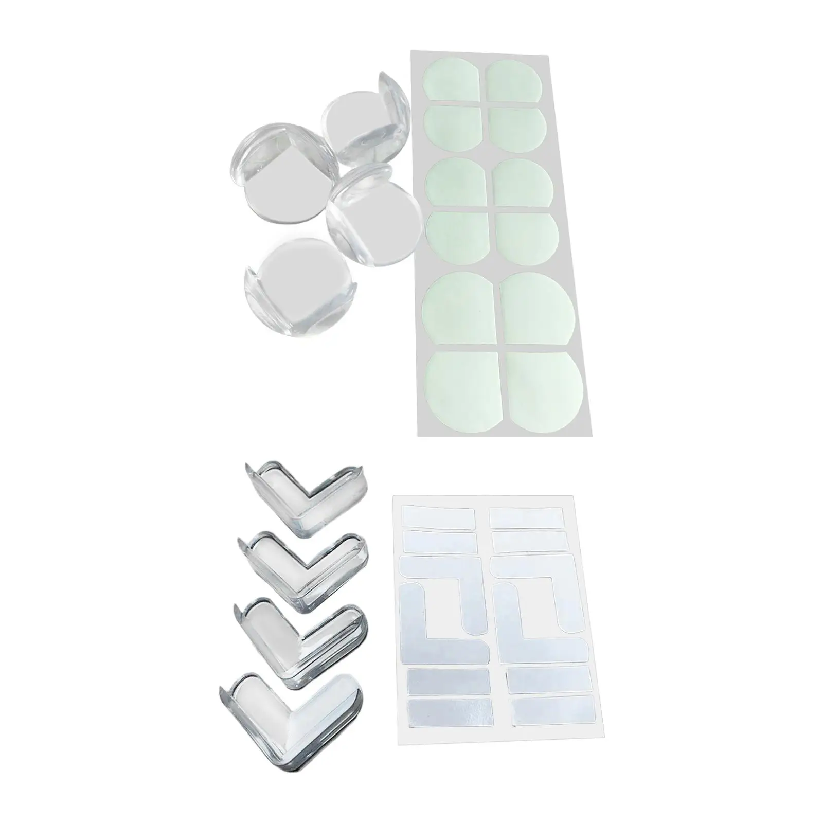 4 Pieces Corner Guards Protective Cover Clear Corner Protectors Corner Edge Protection Edge Guards for Desk Cabinet Cupboard
4 Pieces Corner Guards Protective Cover Clear Corner Protectors Corner Edge Protection Edge Guards for Desk Cabinet Cupboard