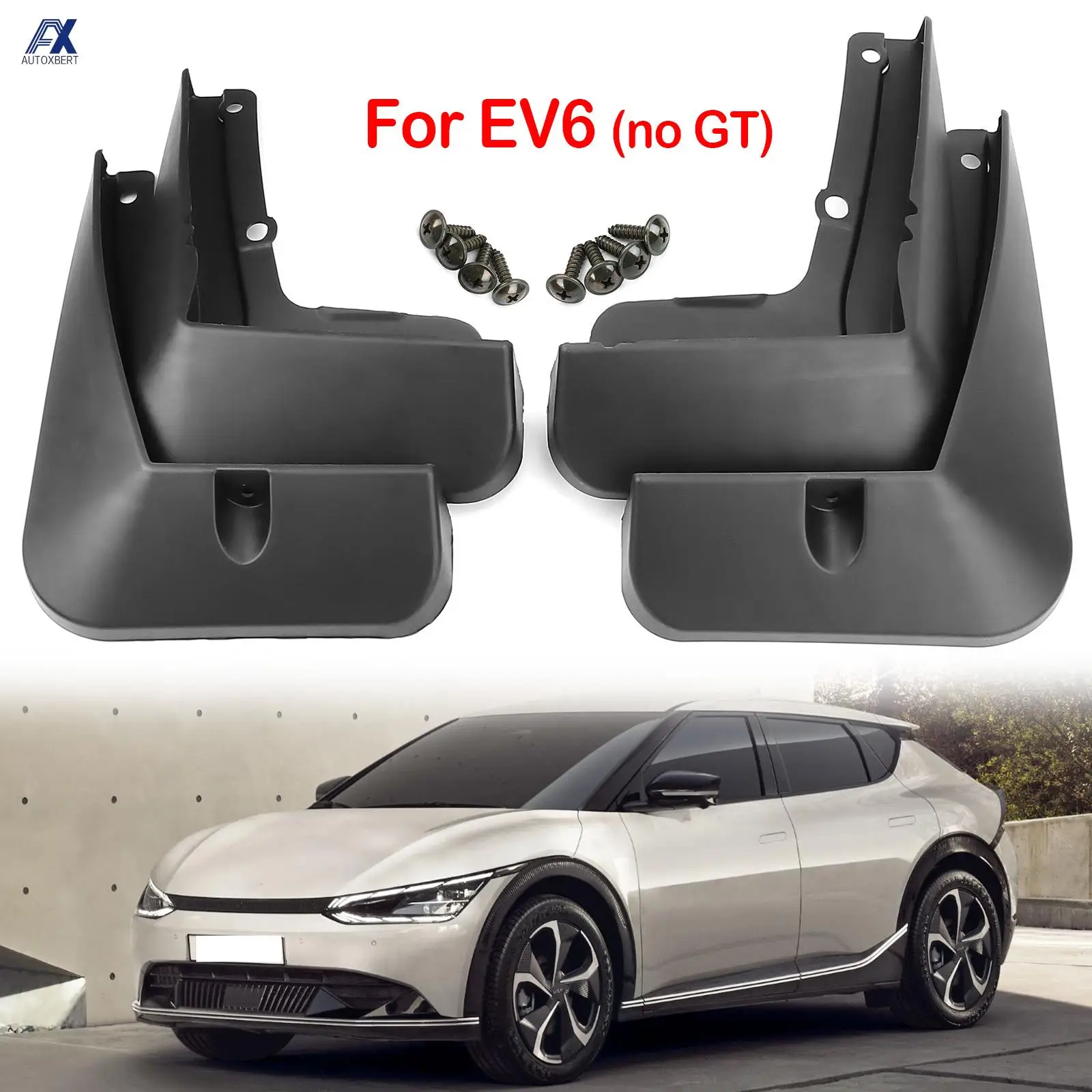 

4 шт., передние и задние щитки от грязи для Kia EV6 ev6 CV EV 2021 2022