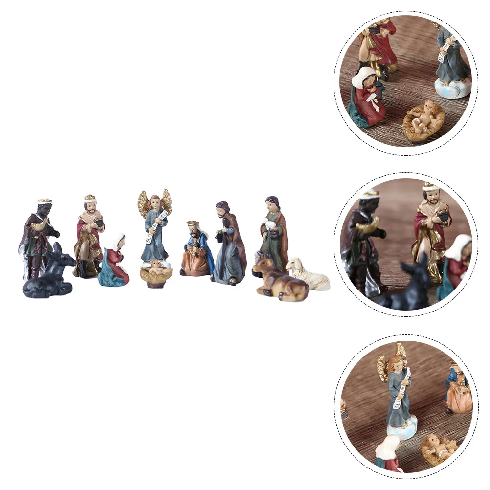 Nativity Jesus Figurines Figurine Scene Decoration Statue Resin Statues Adornment Ornament Religious Set Home Christmas Birth
Nativity Jesus Figurines Figurine Scene Decoration Statue Resin Statues Adornment Ornament Religious Set Home Christmas Birth