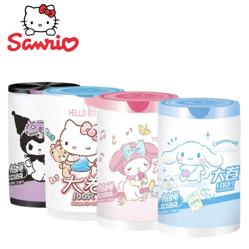 Hello Kitty My Melody Sanrio Anime Cartoon Cute Drawstring Garbage Bag Household Thickened Cleaning No Wear No Leak Cleaning Bag
Hello Kitty My Melody Sanrio Anime Cartoon Cute Drawstring Garbage Bag Household Thickened Cleaning No Wear No Leak Cleaning Bag