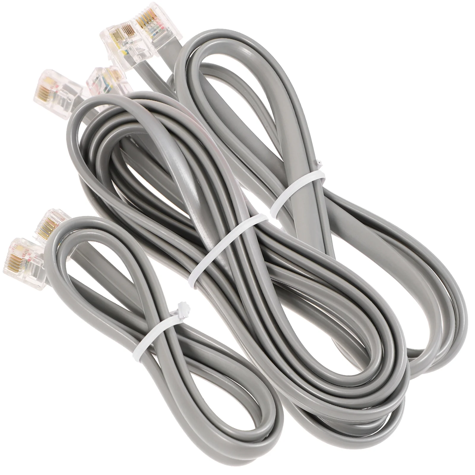 3pcs Professional Replacement Cord Landline Cord Extension Cord Telephone Extension Cord Extension Wire
3pcs Professional Replacement Cord Landline Cord Extension Cord Telephone Extension Cord Extension Wire