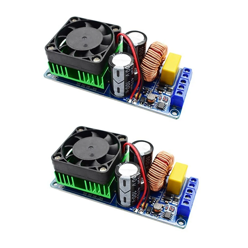 AT41 2Pcs IRS2092S High Power 500W Class D HIFI Digital Power Amplifier Board Finished Mono/Super LM3886
AT41 2Pcs IRS2092S High Power 500W Class D HIFI Digital Power Amplifier Board Finished Mono/Super LM3886