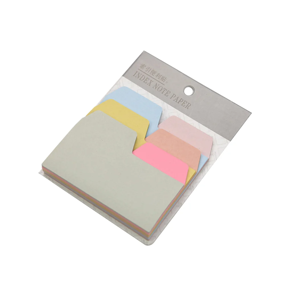 

6 -Color 6-Color Index Note Papers Memo Pads Tabs Binders Sticky Notes Stickers Labels Hand Account