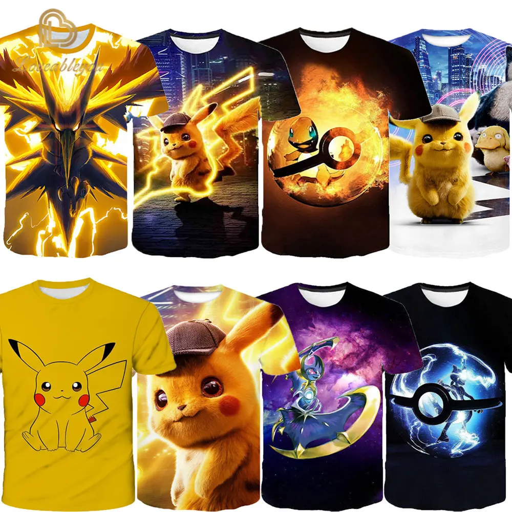 Mens Pokemon Pikachu T Shirts Print Girls Boys Cotton Children Pokemon Shirt Baby Toddler Tops Cartoon Short Sleeves Clothes
Mens Pokemon Pikachu T Shirts Print Girls Boys Cotton Children Pokemon Shirt Baby Toddler Tops Cartoon Short Sleeves Clothes