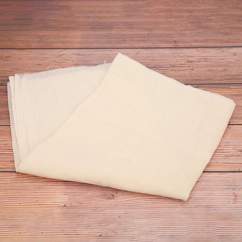 1 Piece Of 1m * 0.92M Cotton Gauze Denim Butter Cheese Cloth Kitchen Supplies Cheese Kitchen Filter Cloth
1 Piece Of 1m * 0.92M Cotton Gauze Denim Butter Cheese Cloth Kitchen Supplies Cheese Kitchen Filter Cloth