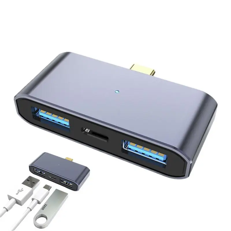 USBC 3.0 3 In 1 HUBs Type-c Apadter Compatible USB 3.0 Docking Station Charging Adapter Splitter For Laptop Phone
USBC 3.0 3 In 1 HUBs Type-c Apadter Compatible USB 3.0 Docking Station Charging Adapter Splitter For Laptop Phone