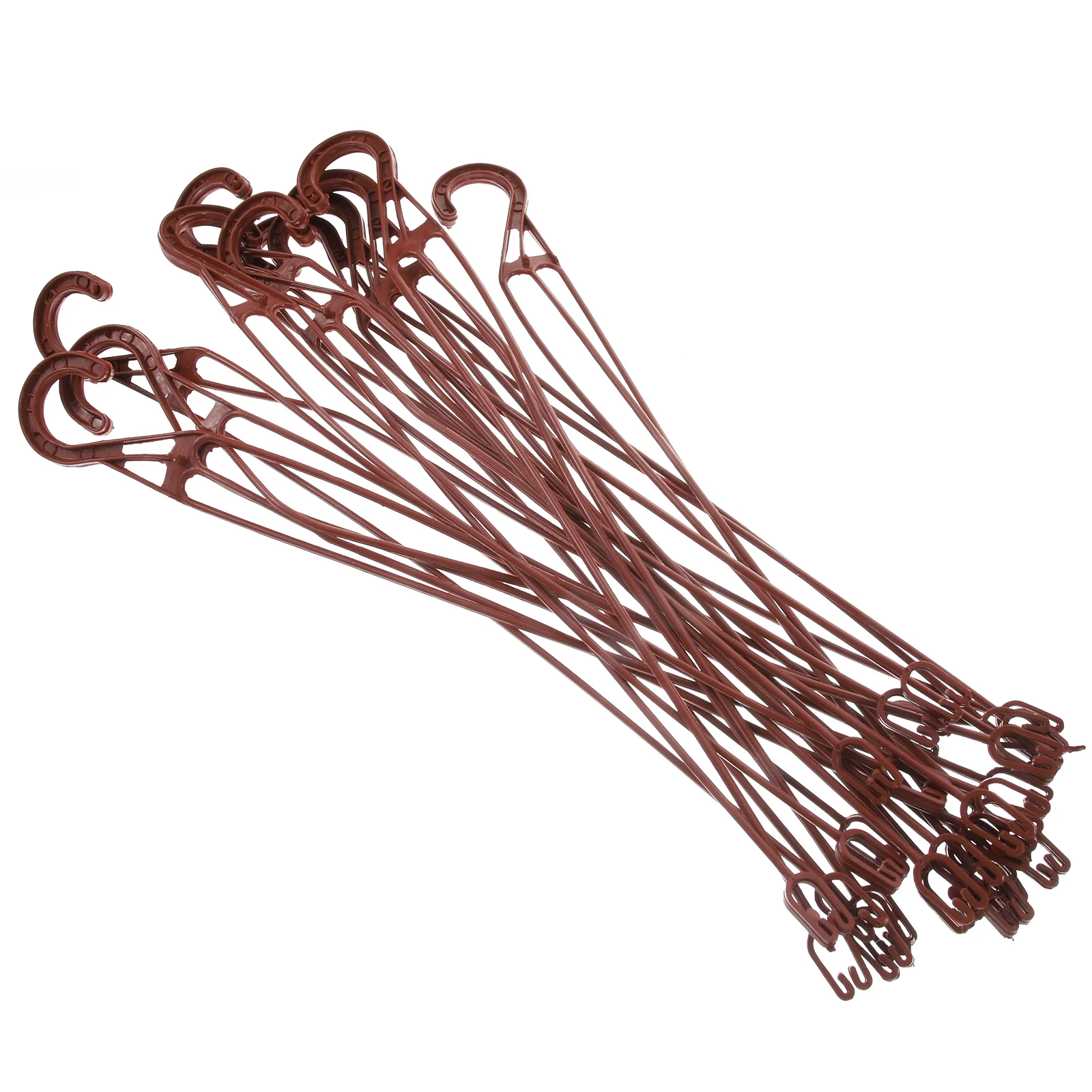 25 Pcs Plastic Outdoor Planters Flower Pot Hook Gardening Hooks Flowerpot Hangers Coat 43X4.5CM Potted Hanging Red Pots
25 Pcs Plastic Outdoor Planters Flower Pot Hook Gardening Hooks Flowerpot Hangers Coat 43X4.5CM Potted Hanging Red Pots