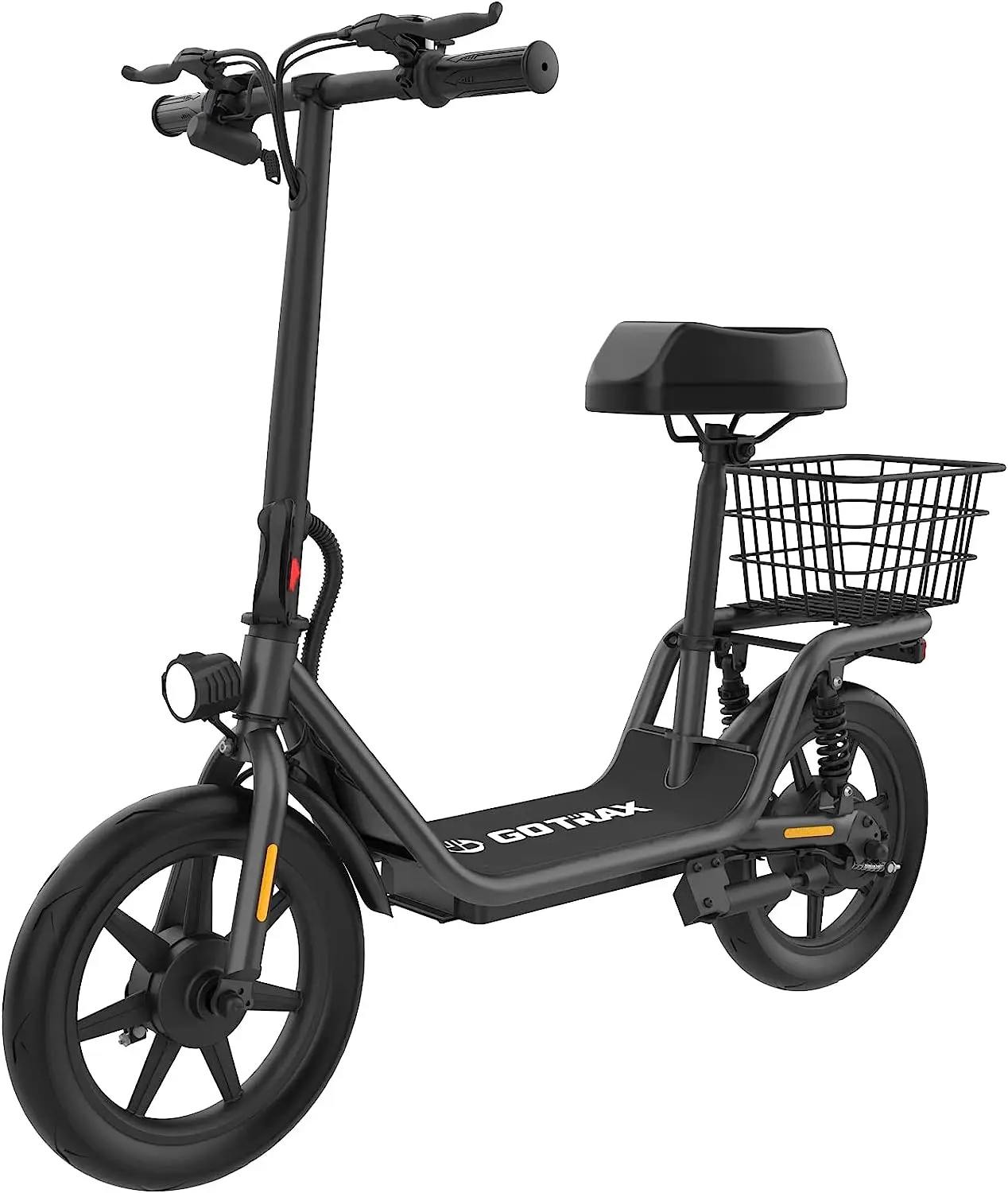 Scooter with Seat for Adult Commuter,16 Miles Range&15.5Mph Power by 400W Motor, Foldable Scooter with 14" Pneumatic Tir 
Scooter with Seat for Adult Commuter,16 Miles Range&15.5Mph Power by 400W Motor, Foldable Scooter with 14" Pneumatic Tir