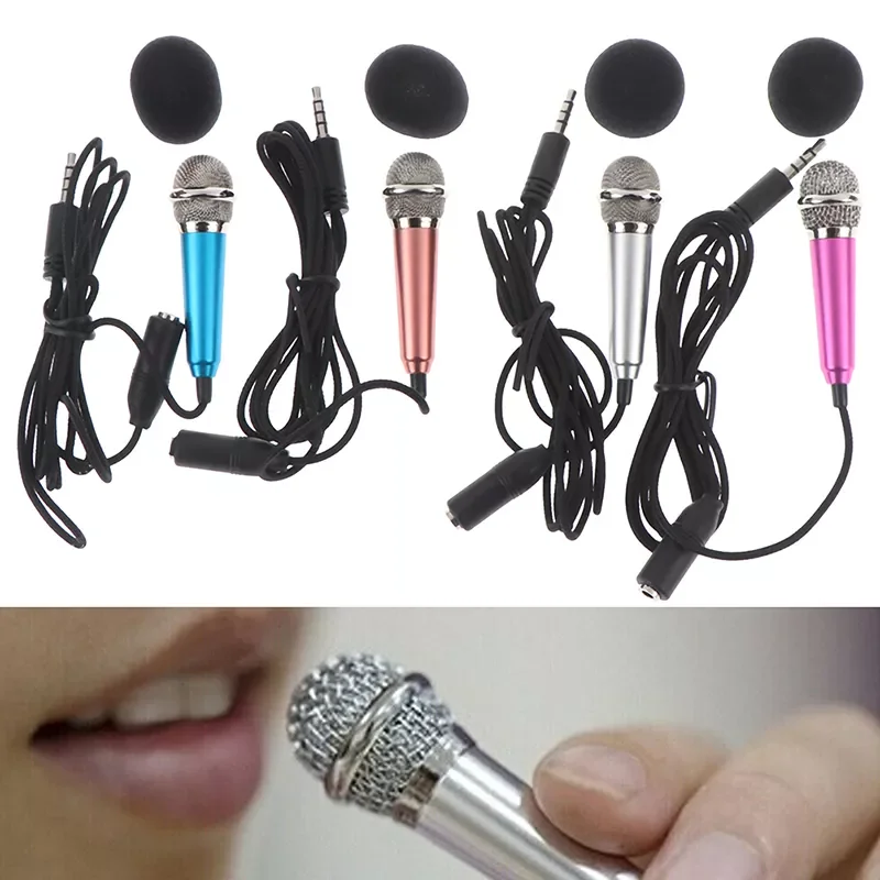 2022 NEW fashionable 3.5mm Stereo Studio Mic KTV Karaoke Mini Microphone For Cell Phone PC
2022 NEW fashionable 3.5mm Stereo Studio Mic KTV Karaoke Mini Microphone For Cell Phone PC